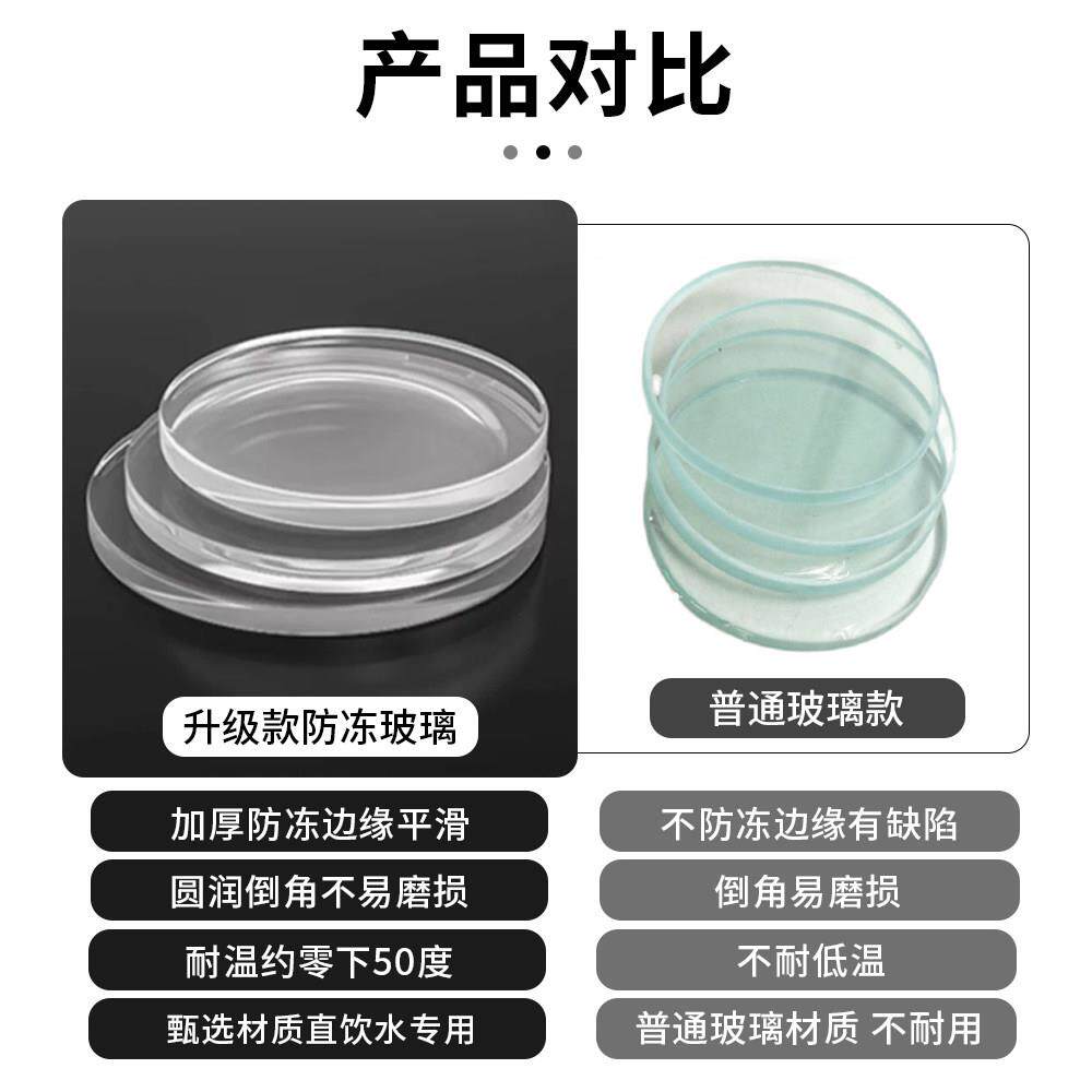 水表季玻璃片防冻sbfdbl冬用自来家水水表盖加厚46/分镜片智能防