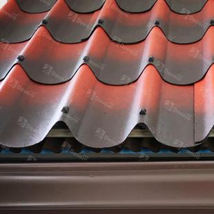 山沥青瓦生捷产厂XRQ鱼鳞瓦屋面轻质家防水施工便东波形沥青瓦