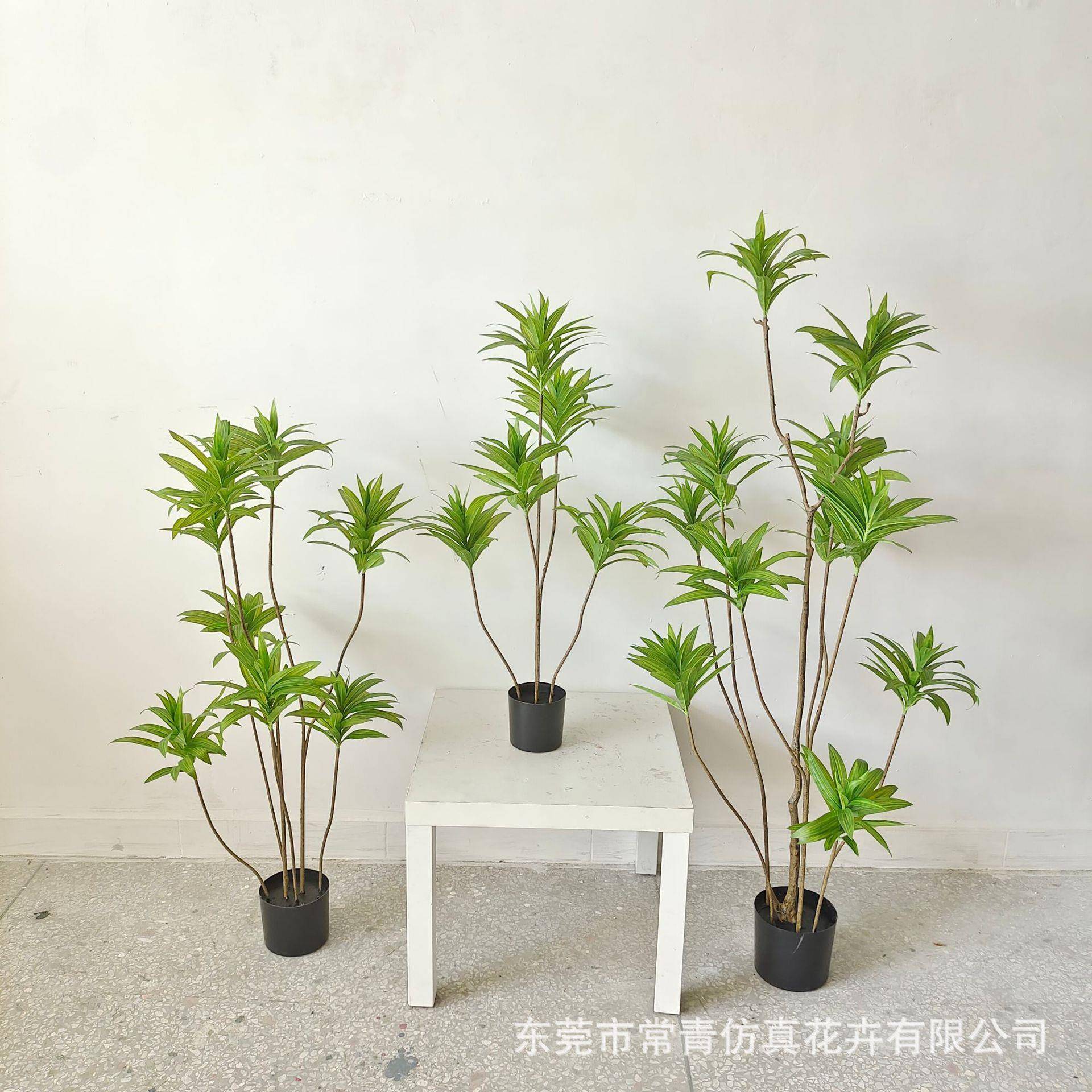 百合竹仿真绿植盆栽装饰摆件客厅大型仿生绿植假植物仿真树盆景