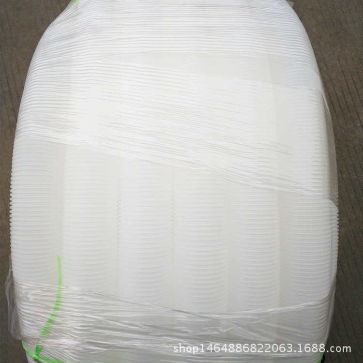2寸塑料波纹管 厂家批发 电缆套管 排水管 白色波纹管