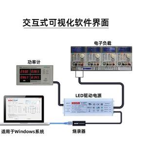 MOSO茂硕编程烧录器X6系列M型号专用电源编程线电流调节时序控制
