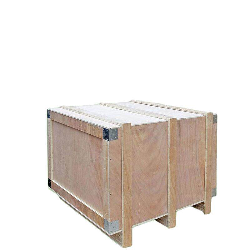 东莞机械真空木包装箱定制可拆卸围板箱模具器件钢带木箱胶合板