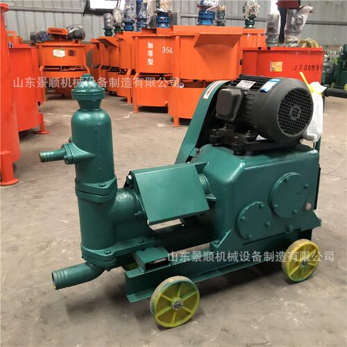 供应ub-3电动注浆机 建筑单缸灰浆泥浆泵 小型活塞式水泥注浆泵