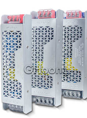 厂家高品质足功率线性电源220V转24Vled灯带超薄400w恒压开关电源