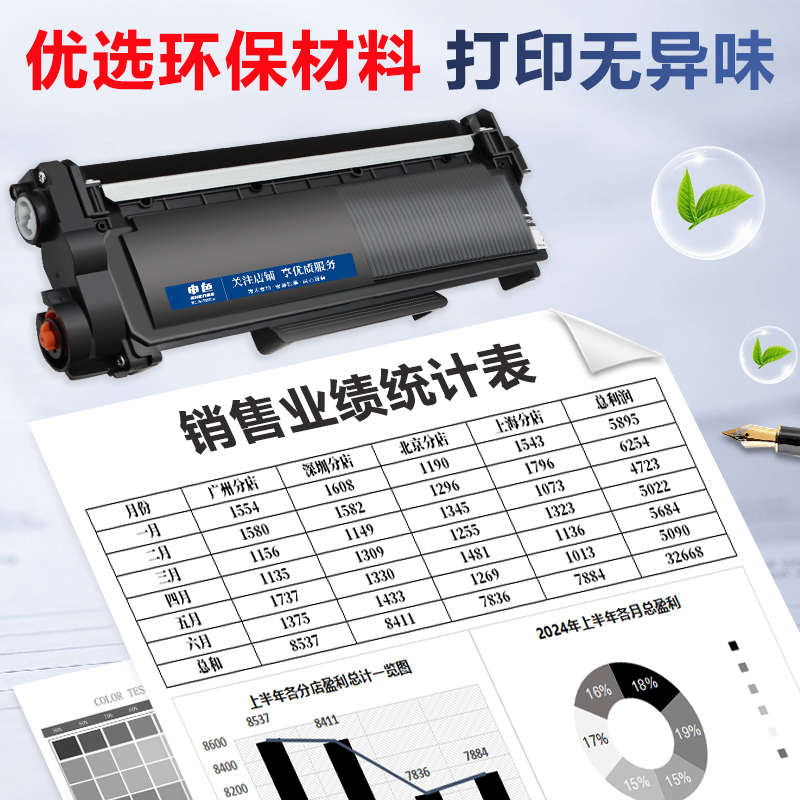 精品适用联想m7400pro粉盒LT2451H硒鼓M7460 m7605d打印机m7615dn