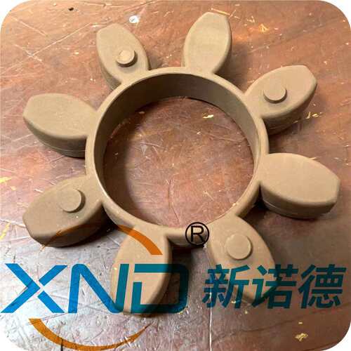 耐高温GR系列棕色弹性垫/梅花弹性体XND-GR90-FPM/棕红色氟橡胶；
