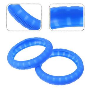2 PCS Grip Dumbbell Set Dumbells Anti Ring Silica Gel Anti-
