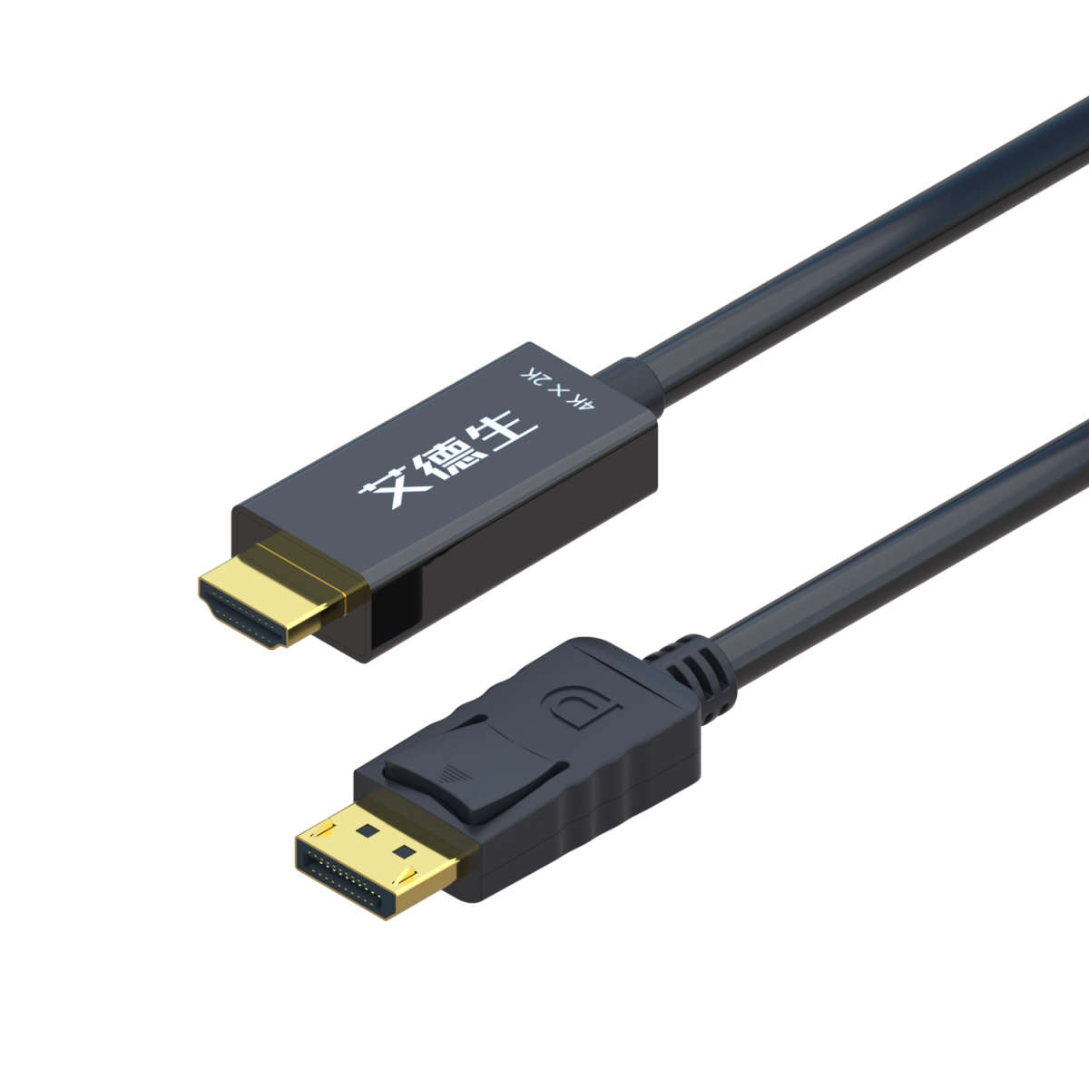 dp转hdmi连接线4k60hz高清转换器电脑主机笔记本显卡接口接信号线
