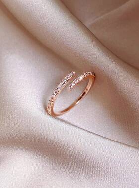 戒指女款2026新款女复古素圈时