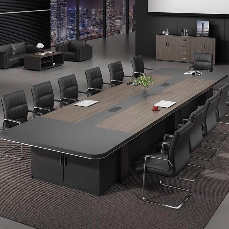 办公家具会议桌长桌简约现代大型板式培训桌长方形长条桌办公桌椅