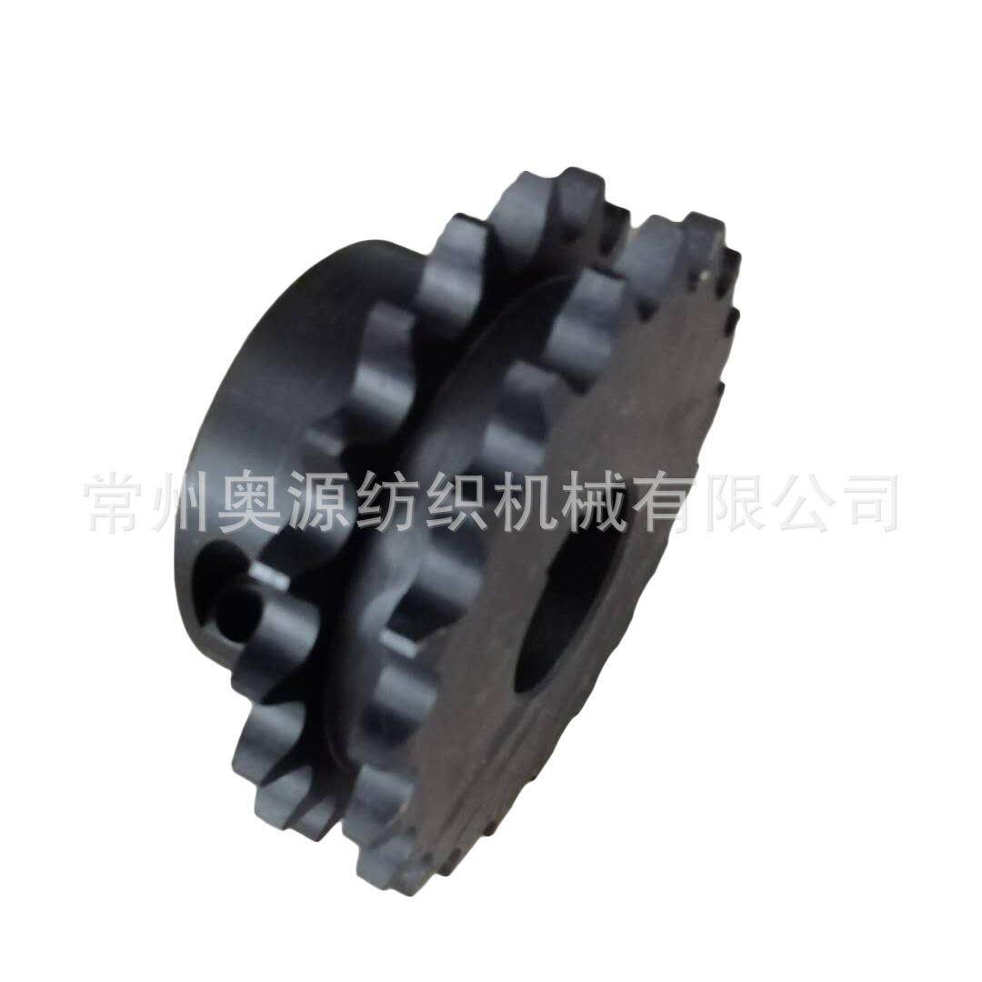 厂家供应双排齿轮机械零部件现货量大从优缝纫机绣花机