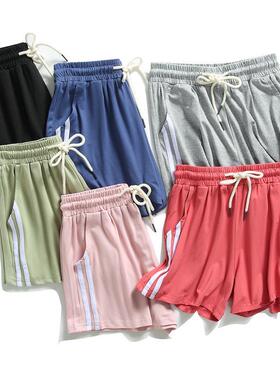 Sports shorts, women's summer three quarter pants, beach
