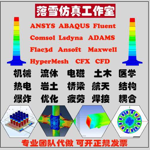 优质Hypermesh/Nastran/ Midas/Maxwell/Plaxis/deform有限元代做