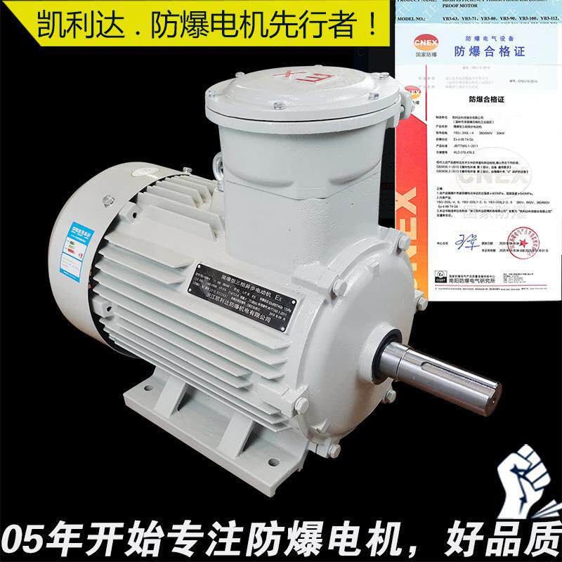 凯利达防爆电机YBX3系列隔爆型三相异步电动机大功率马达BT4/CT4