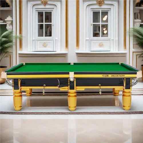 万江东城银腿台球球桌用Q7-A商用石碣桌台家广州球龙星台球桌石标