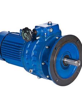 佛山变速器JWB-X0.75B-190F星光蓝无极变速机 微间隙无级减速机