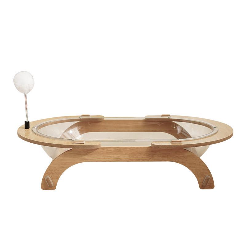 喵仙儿超大猫窝四季通用太空舱半封闭猫房别墅一体亚克力猫咪用品