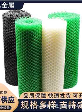 塑料围栏网黑色绿色白色防老化网格围栏网片养殖育雏网塑料平网