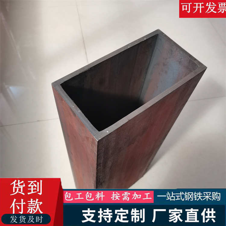 山东热处理定尺非标方管 Q460 Q355B Q345B 直角方矩管 尖角方管