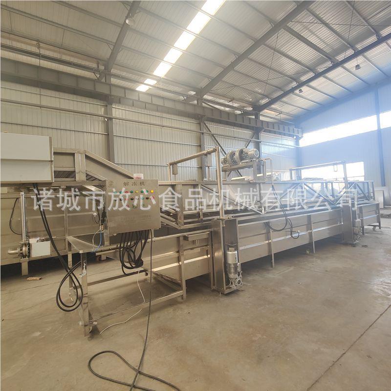 解冻机肉 爪鸡脖解鸡冻线 牛猪肉冻盘升降式全自解冻机冻动解机