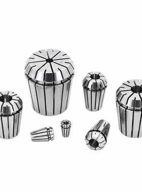 ER32夹头ER32-18PCS弹簧夹头DIN6499B铣床65Mn钢高精度 用于CNC