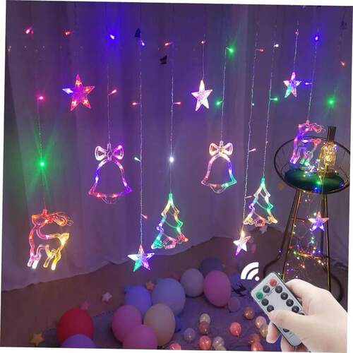 220V EU/110V US LED Christmas Lights Star Lamp Fairy Curtain