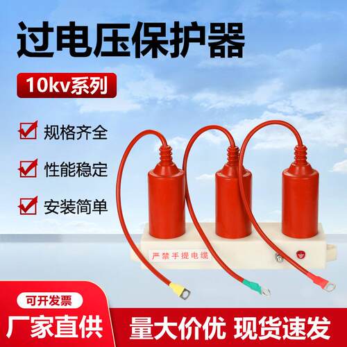 10kv组合式过电压保护器TBP-ABC7.6/12F/85/131J避雷器防爆高耐压