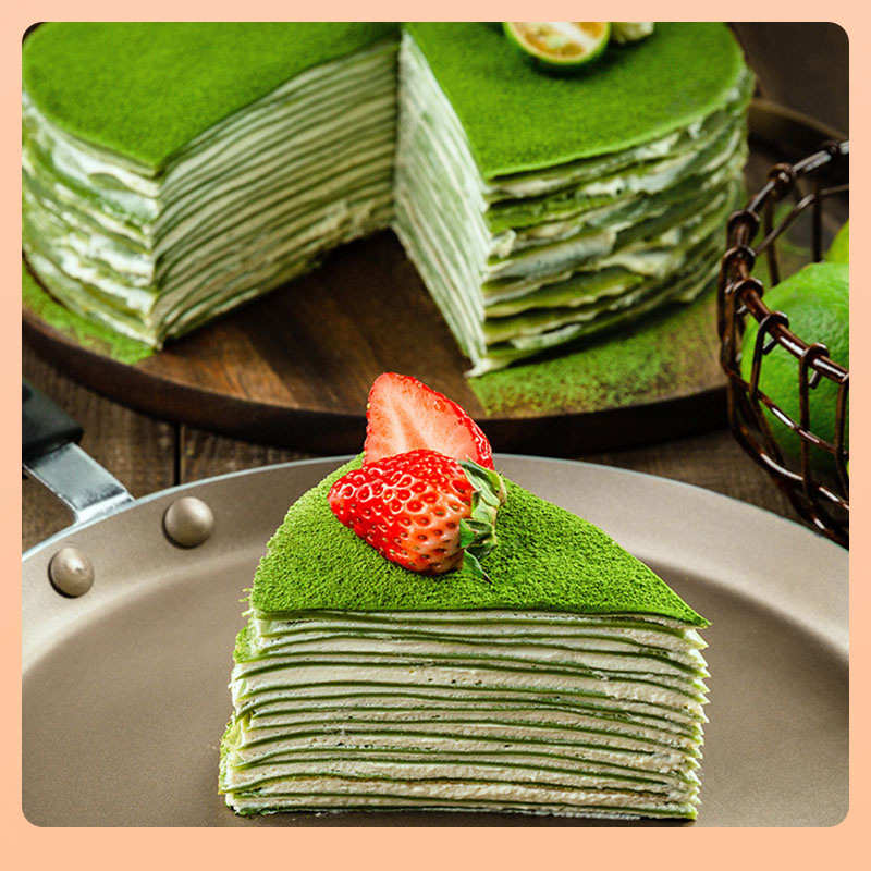 ψ千层平底锅 不粘锅 班戟皮盘玉子烧锅鸡蛋饼煎饼煎锅6-10寸