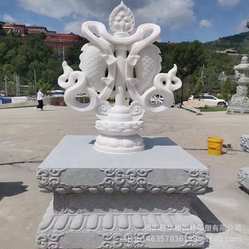 石雕汉白玉八宝定制七如来塔舍利塔玲珑塔藏塔菩提塔寺庙摆件
