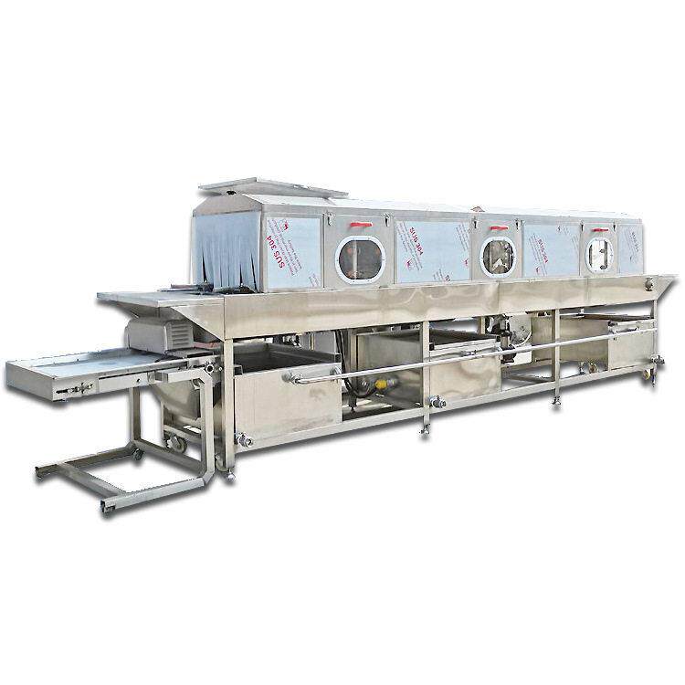全自动周转筐清洗机生鲜筐洗筐机设备鸡柳盘子清洗设备