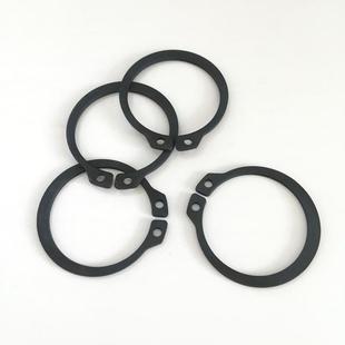 麦威圆形轴用挡MVB圈GB89卡41汽车m卡簧65n.挡圈发黑弹性环垫圈