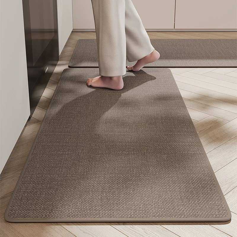 纯色厨房防滑耐脏地垫仿剑麻进门耐磨门垫入户门玄关可裁剪垫子,居家布艺,家用脚垫,淘宝优惠券,粉丝福利购,淘宝优惠卷