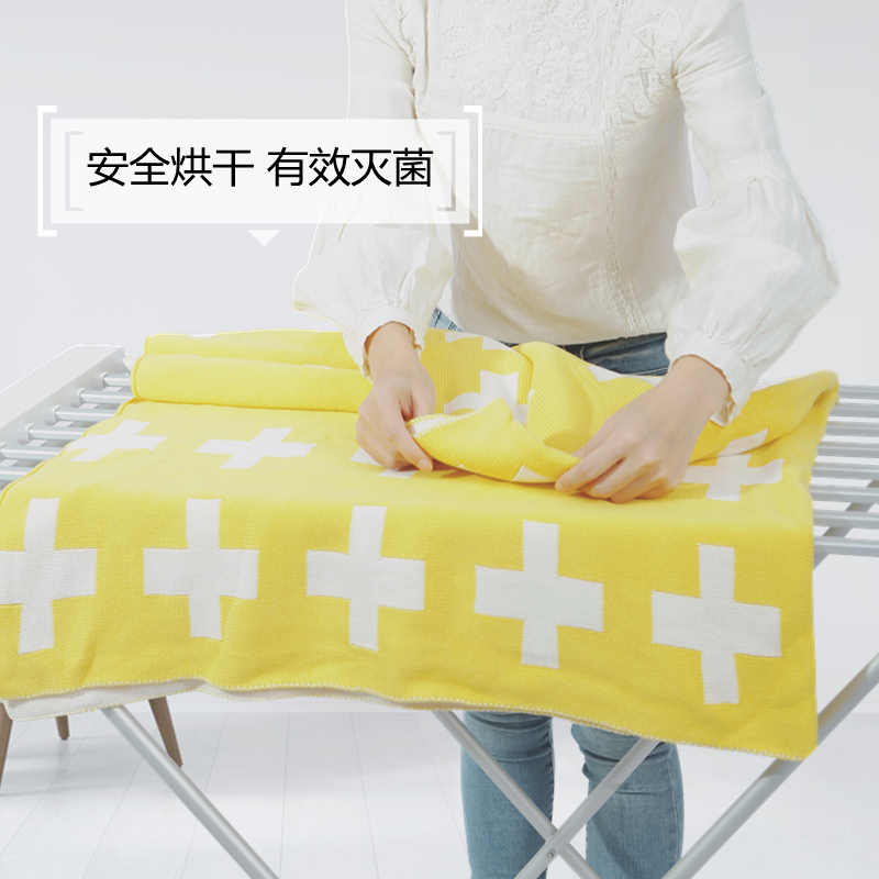 德艾莎宿舍折叠烘干机家用小型婴儿内衣烘干晾衣架速干便携干衣机