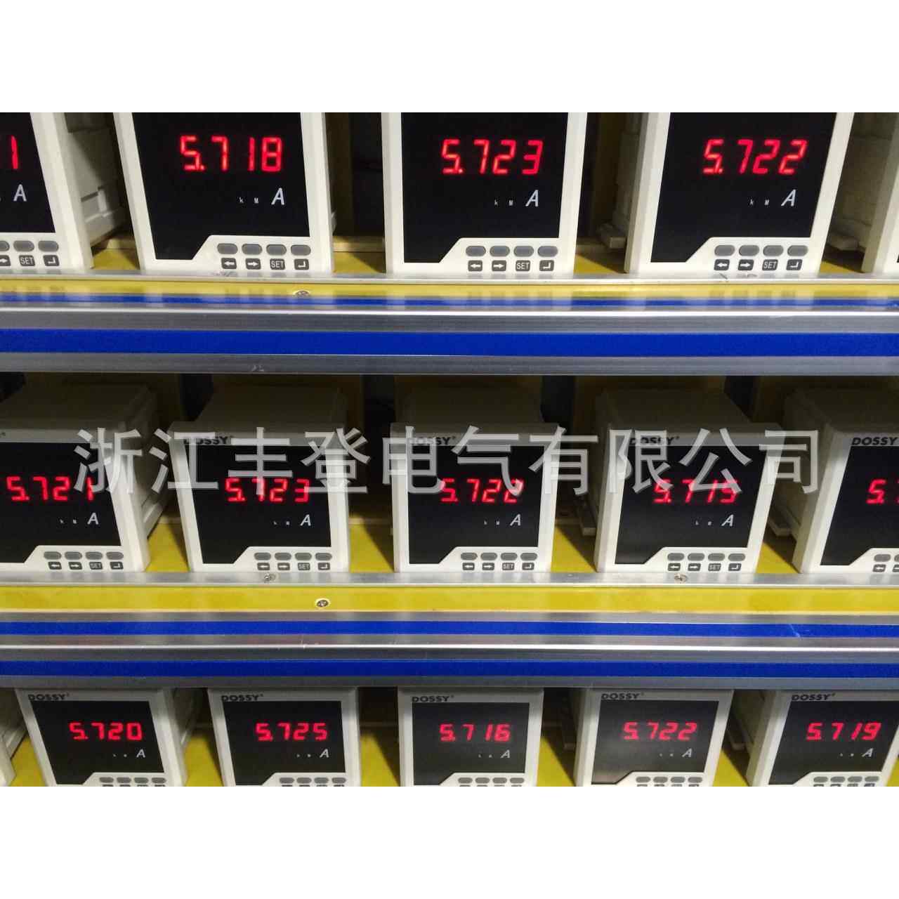 XD72-3V三排显示LED 电压表 可调变比 柜体 电参数测量电压表