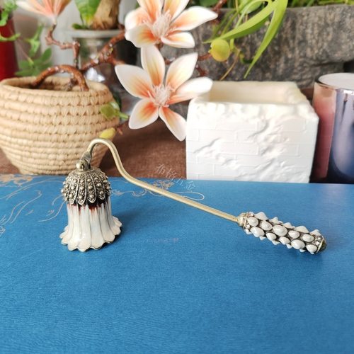 古风热销复古珐琅烛器香薰灭烛剪