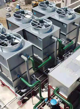 NEWIN钮盈闭式冷却塔逆流闭式塔 不锈钢方形蒸发式冷却塔制冷设备