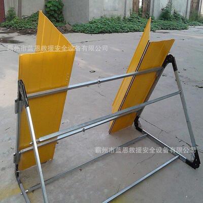 防汛救灾铝合金堵水板可移动河道防淹堵水面板多用途合页式子堤