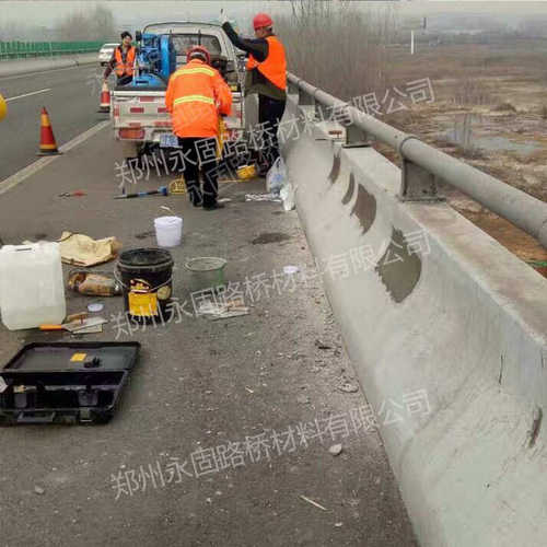 水泥混凝土蜂窝麻面修补材料防撞墙护栏桥墩露筋高强快速修补材料