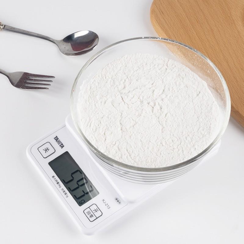日本TANITA百利达电子厨房秤小型食物烘培称家用炊事克重秤KJ-213