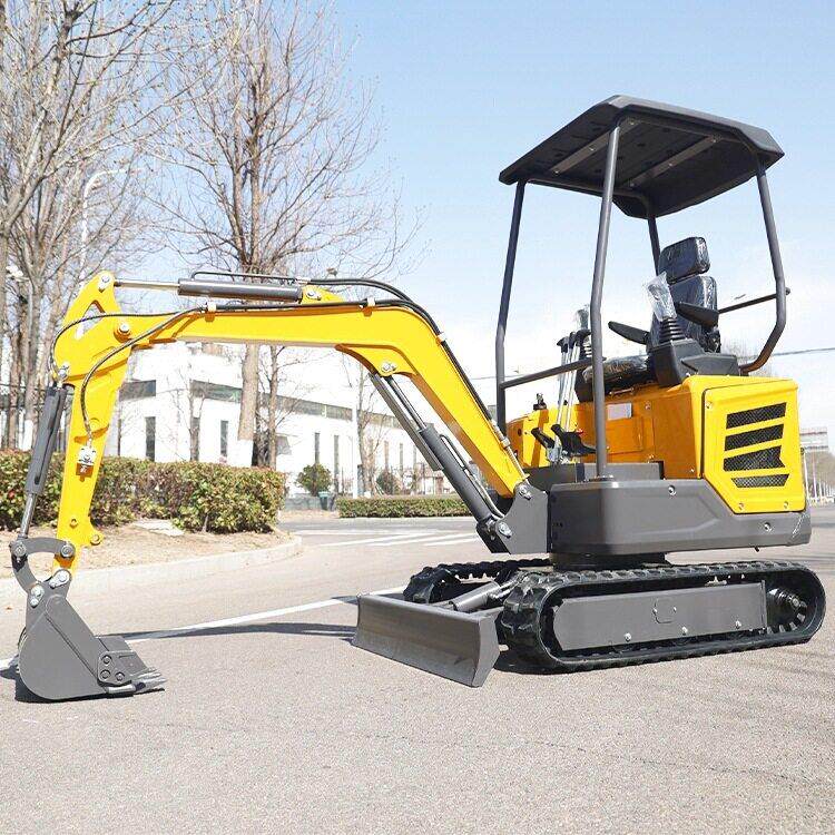 小型挖掘机20型农用工程18型钩机园林果园大棚17微挖15二吨小挖机
