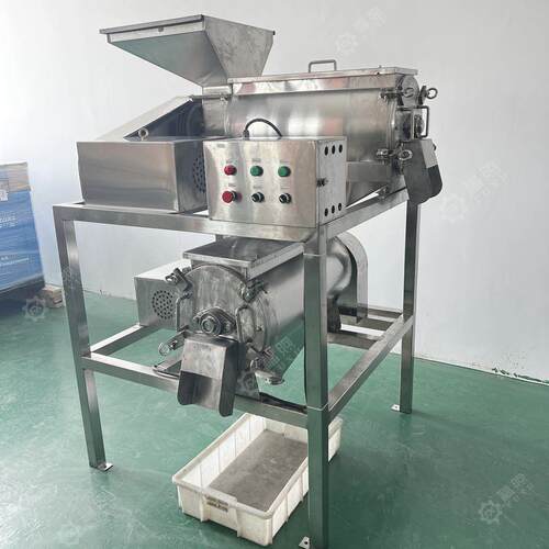 不锈钢工双业苹DJA泥道果打浆机大型樱桃番茄芒果核去打浆机