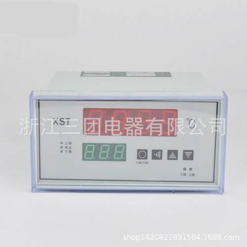 智能数显表交流XST-1210数字显示温度控制仪RS485接口显示仪