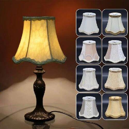 Nordic Style Art Decor Lamp Shades Velvet Fabric Chandelier
