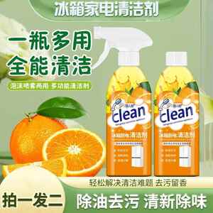 丽人洁冰箱家电清洁剂多用途清洗剂油烟机油污净过年大扫除专用