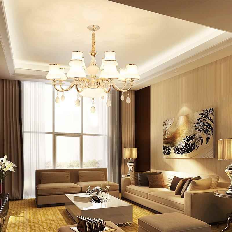 吊灯209客厅灯欧现式水晶灯餐厅吊灯具家卧室灯约用代全屋简套餐