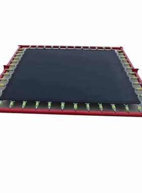 商用蹦蹦摆摊蹦床自弹跳户外蹦极广场健身绞盘c8x锁儿童折叠手摇