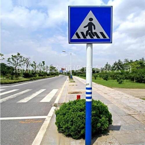 交通指示牌杆道路指示牌单悬臂杆 F杆交通安全标志牌框架式反光