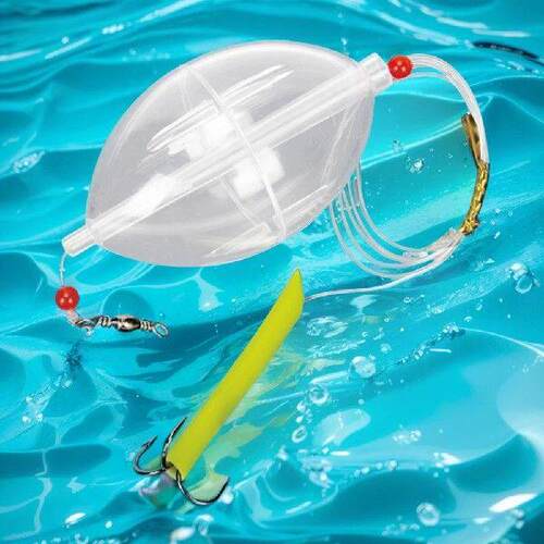 Fishing Float Kit Adjustable Cast Spin Floats Water Filling