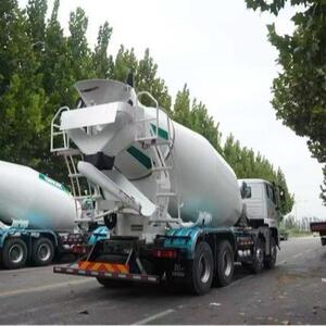 出口重汽TX欧二12立方混凝土搅拌车12m³水泥搅拌罐车