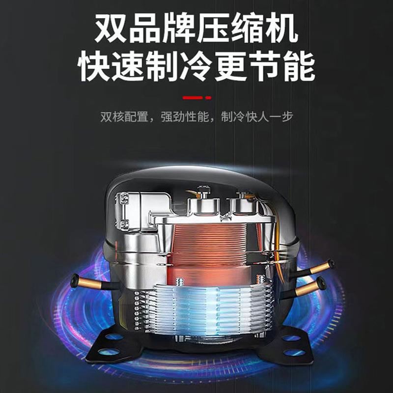 四门冷柜商用冰箱冷藏冷冻双温保鲜柜大容量冰柜厨房立式六门冷柜